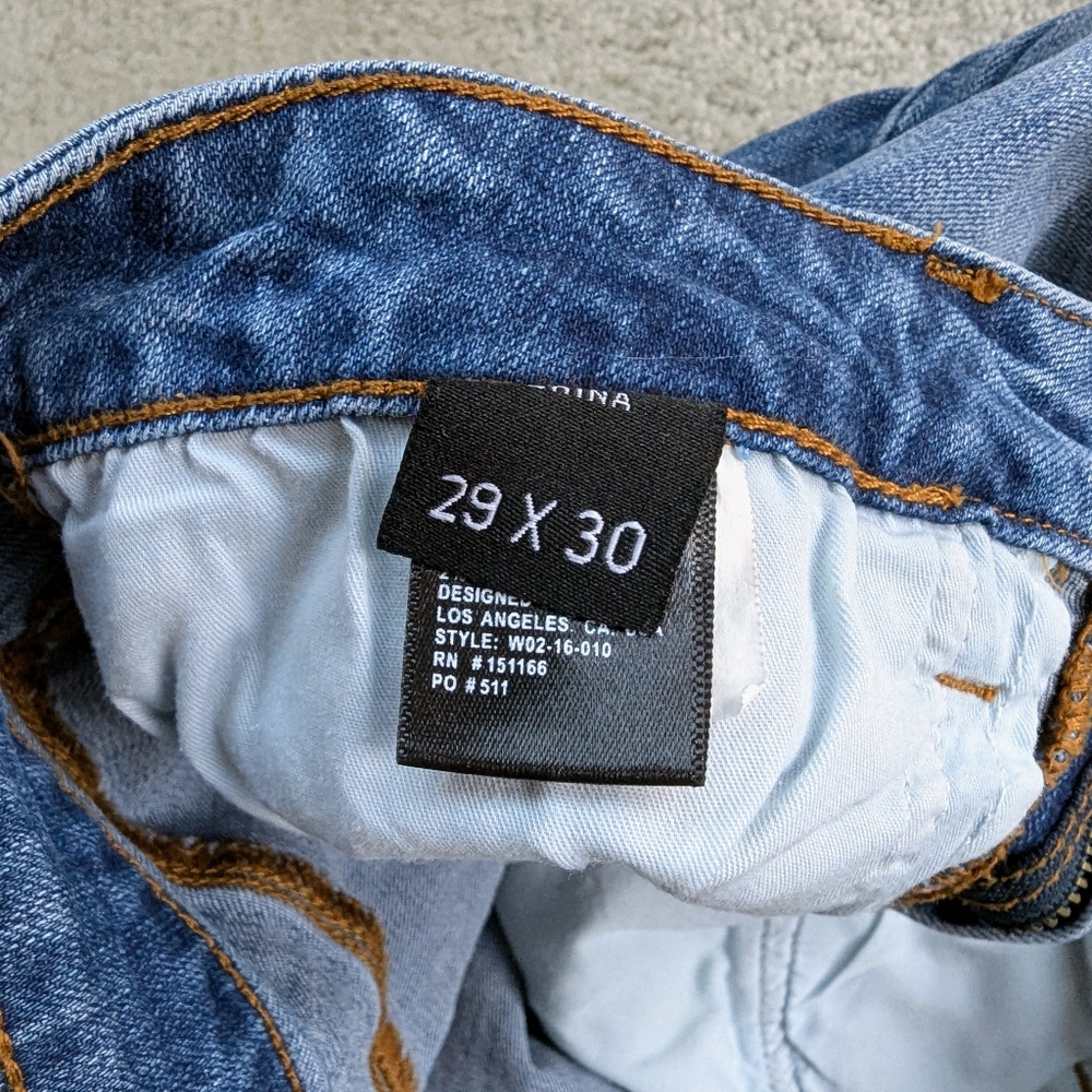 DSTLD Ripped High Rise Skinny Jeans - Picture 3 of 5